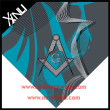 Create Your Own Brand Tie with Private Label Silk Print Custom Masonic Necktie